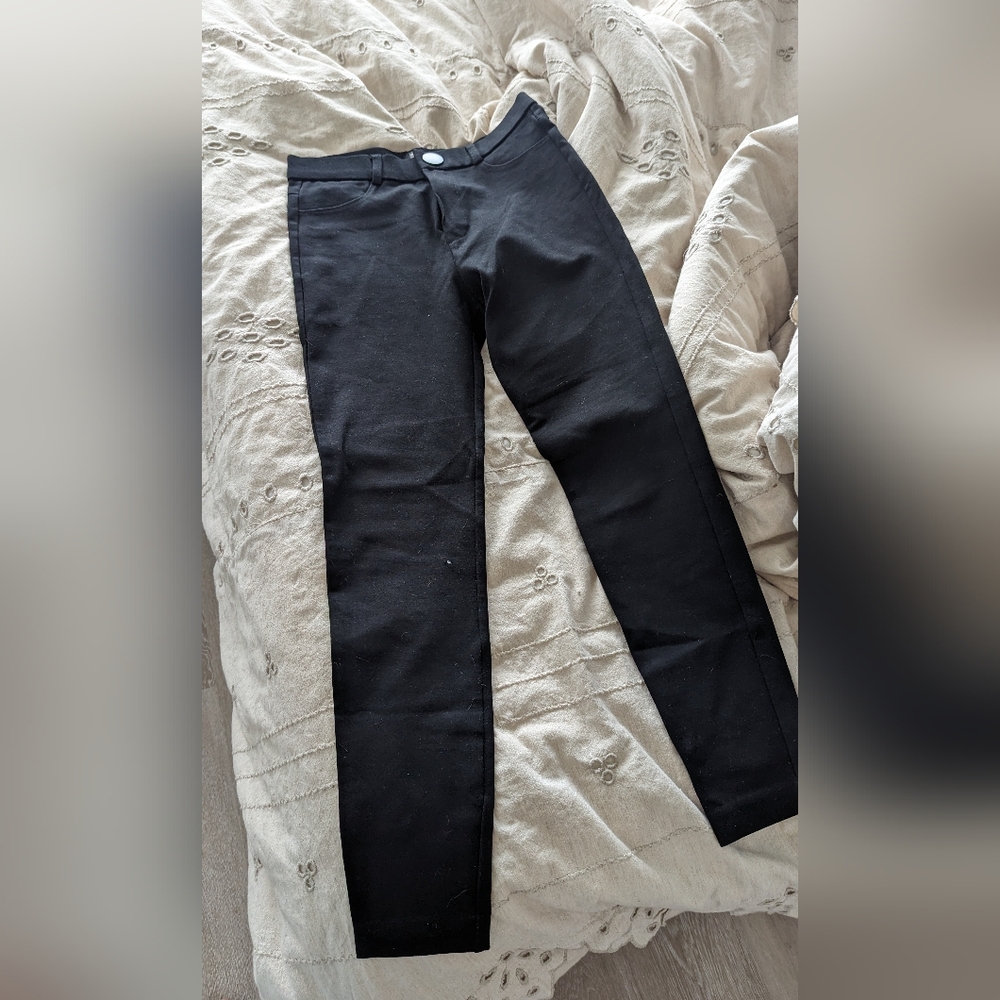 Zara black formal/casual pants/leggings, size medium